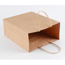 Customized take away fashion shopping kraft paper bags